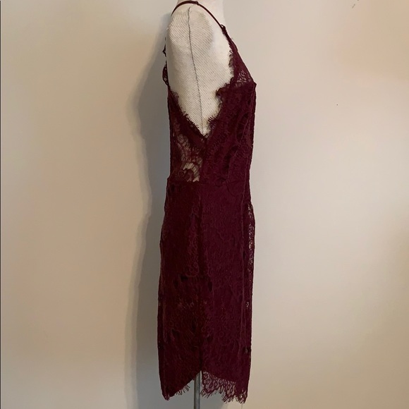 Free People, lace halter button back dress - Picture 5 of 6